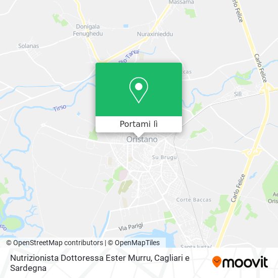 Mappa Nutrizionista Dottoressa Ester Murru