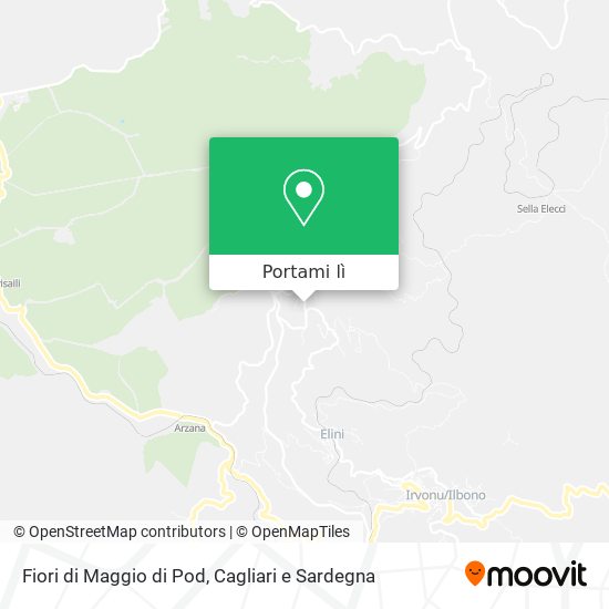 Mappa Fiori di Maggio di Pod