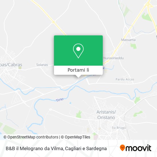 Mappa B&B il Melograno da Vilma