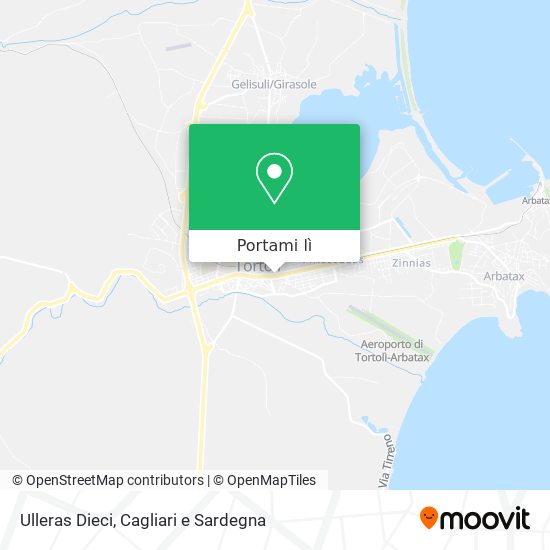 Mappa Ulleras Dieci