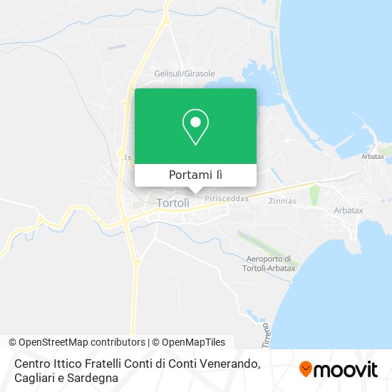Mappa Centro Ittico Fratelli Conti di Conti Venerando