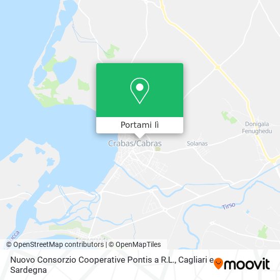Mappa Nuovo Consorzio Cooperative Pontis a R.L.