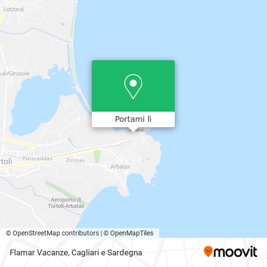 Mappa Flamar Vacanze
