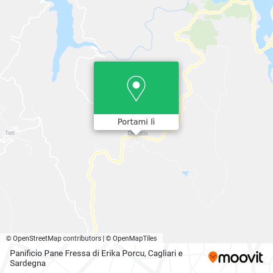 Mappa Panificio Pane Fressa di Erika Porcu