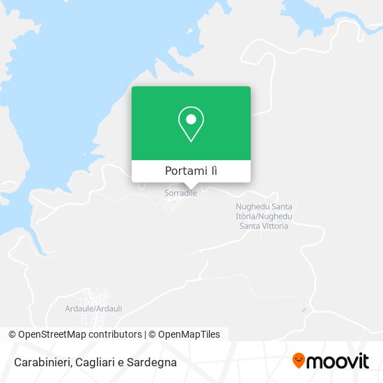 Mappa Carabinieri