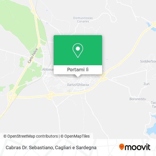 Mappa Cabras Dr. Sebastiano