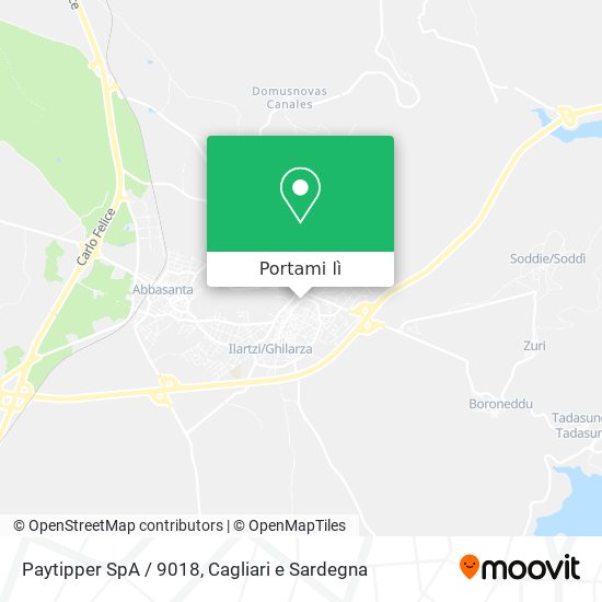 Mappa Paytipper SpA / 9018