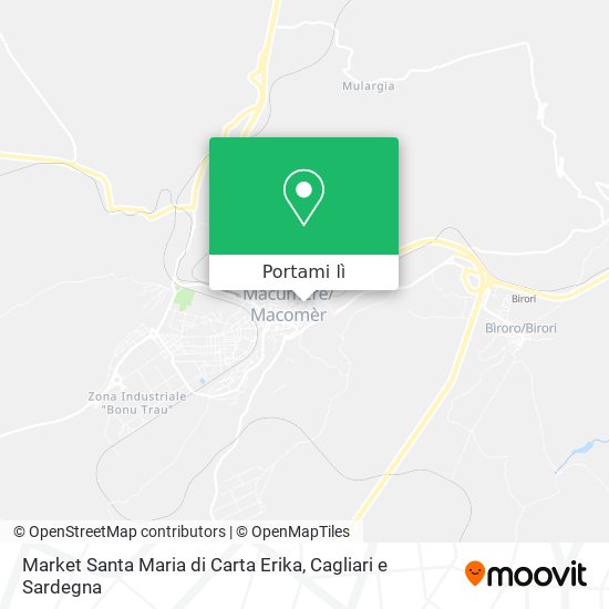 Mappa Market Santa Maria di Carta Erika