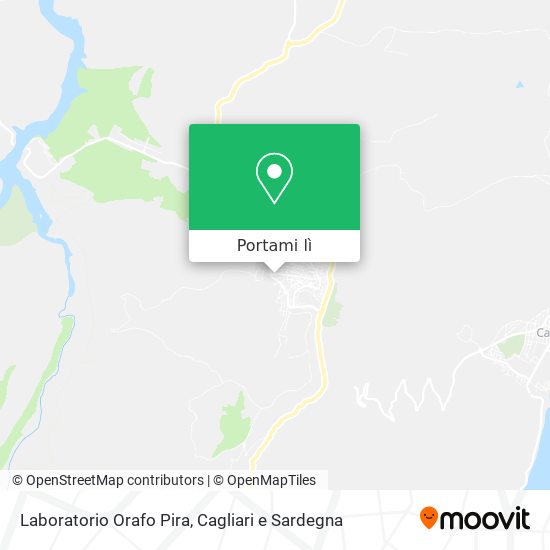Mappa Laboratorio Orafo Pira