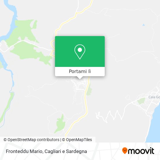 Mappa Fronteddu Mario