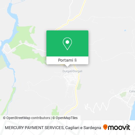 Mappa MERCURY PAYMENT SERVICES
