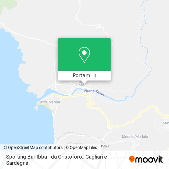 Mappa Sporting Bar Ibba - da Cristoforo.