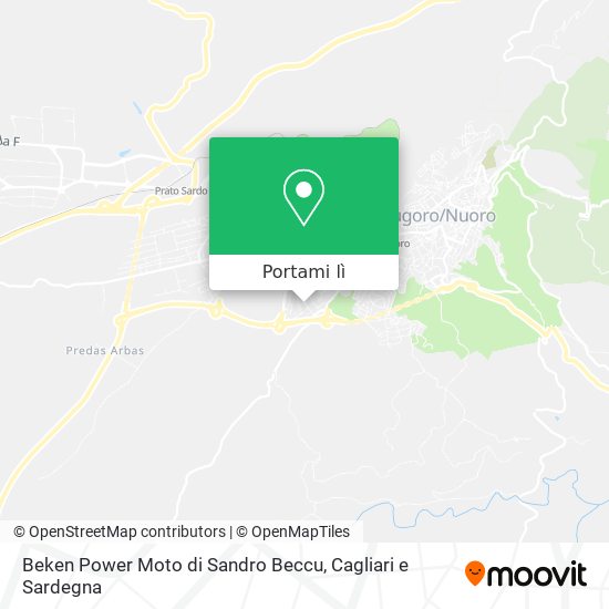 Mappa Beken Power Moto di Sandro Beccu