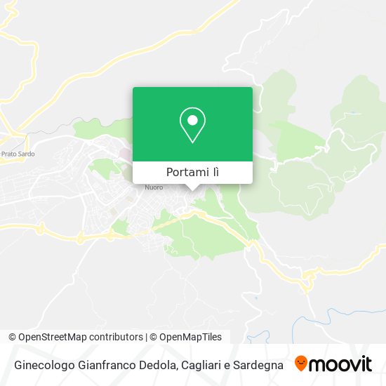 Mappa Ginecologo Gianfranco Dedola