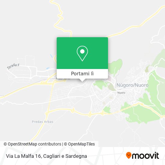 Mappa Via La Malfa 16