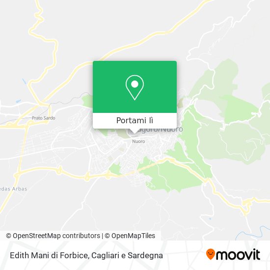 Mappa Edith Mani di Forbice