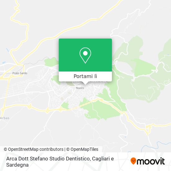 Mappa Arca Dott Stefano Studio Dentistico