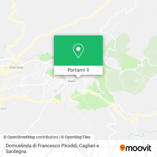 Mappa Domuslinda di Francesco Piroddi