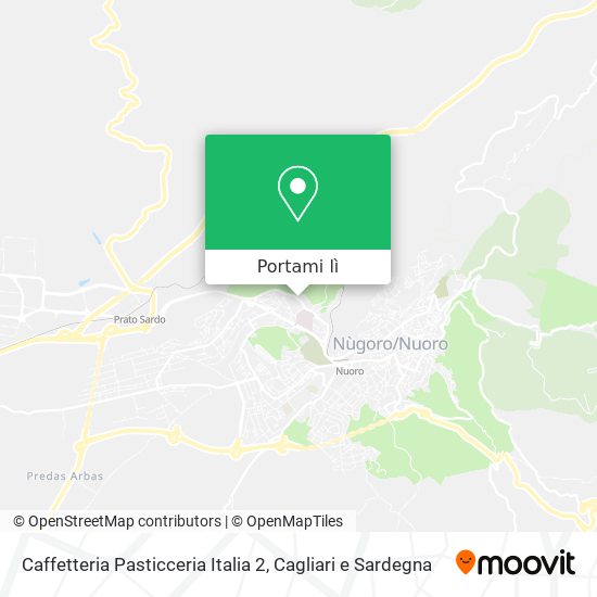 Mappa Caffetteria Pasticceria Italia 2