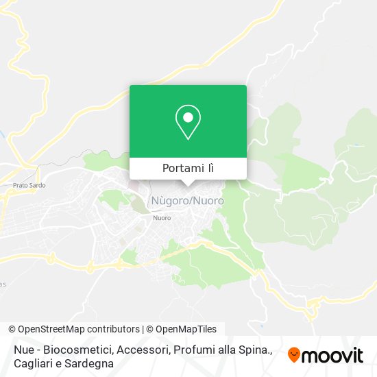 Mappa Nue - Biocosmetici, Accessori, Profumi alla Spina.