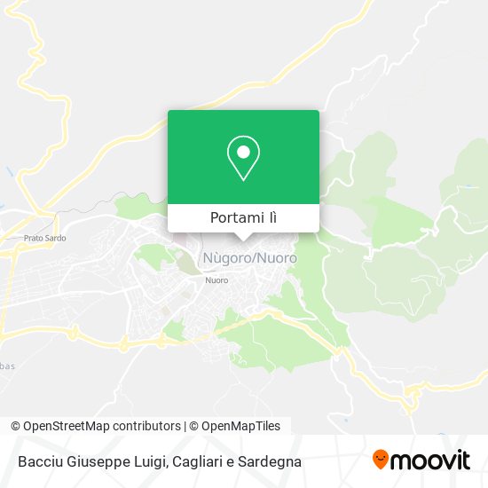Mappa Bacciu Giuseppe Luigi