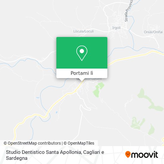 Mappa Studio Dentistico Santa Apollonia