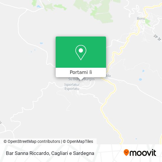 Mappa Bar Sanna Riccardo