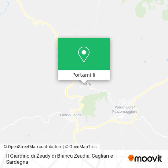 Mappa Il Giardino di Zeudy di Biancu Zeudia