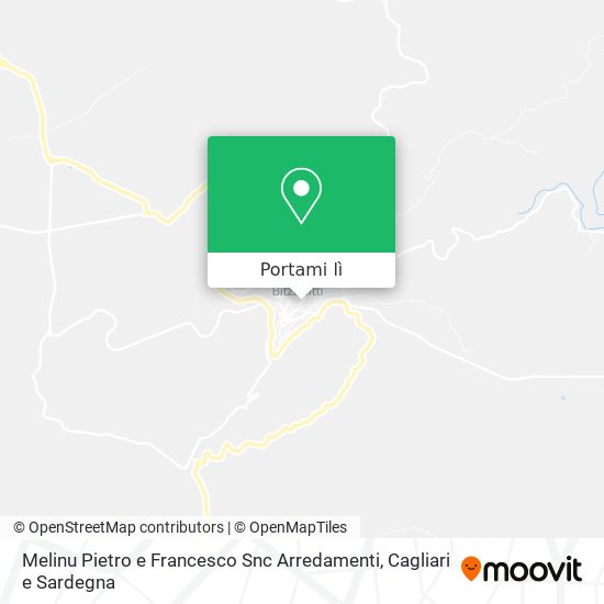Mappa Melinu Pietro e Francesco Snc Arredamenti