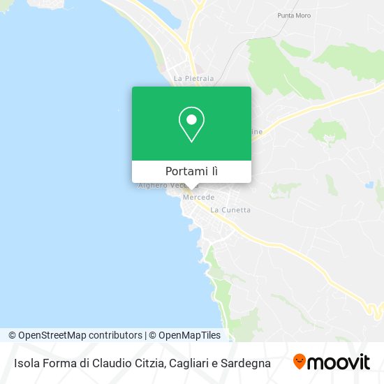 Mappa Isola Forma di Claudio Citzia