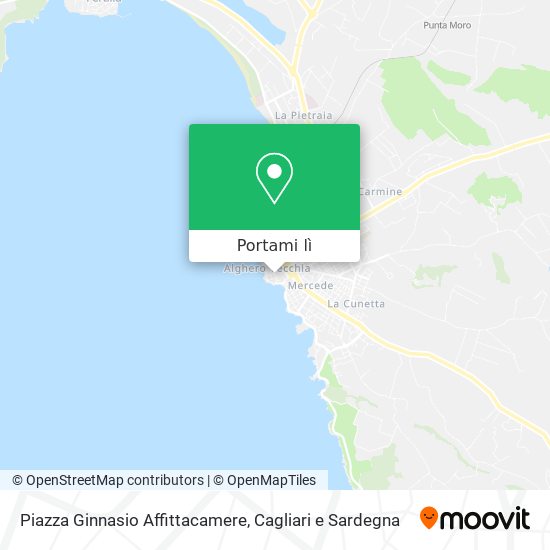 Mappa Piazza Ginnasio Affittacamere