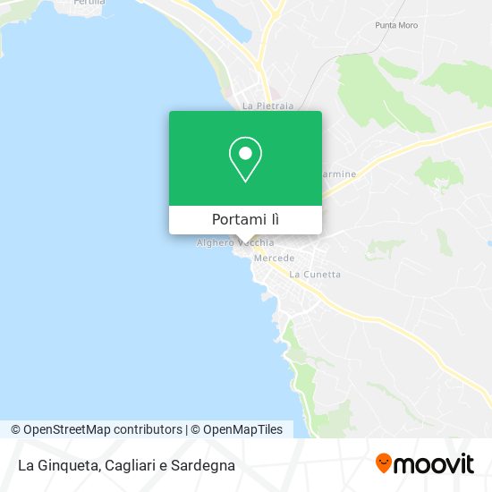 Mappa La Ginqueta