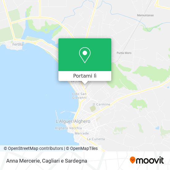 Mappa Anna Mercerie