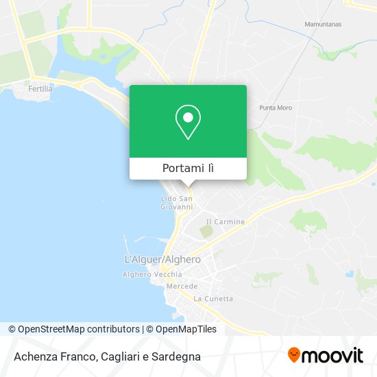 Mappa Achenza Franco