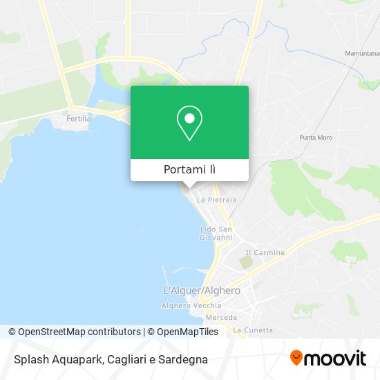 Mappa Splash Aquapark