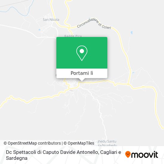 Mappa Dc Spettacoli di Caputo Davide Antonello