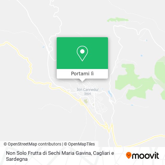 Mappa Non Solo Frutta di Sechi Maria Gavina