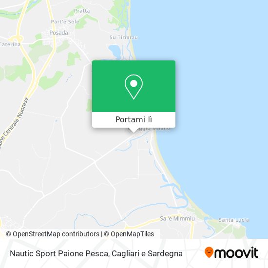 Mappa Nautic Sport Paione Pesca