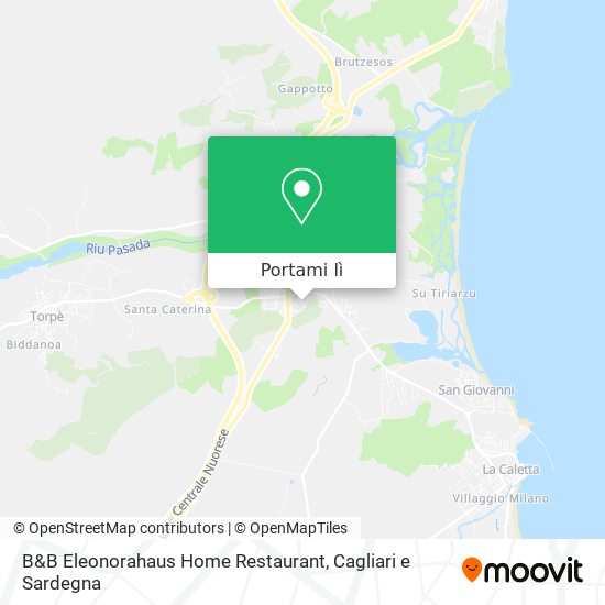 Mappa B&B Eleonorahaus Home Restaurant