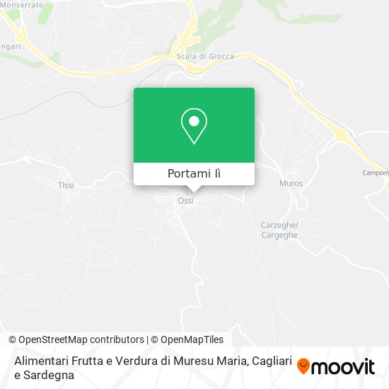 Mappa Alimentari Frutta e Verdura di Muresu Maria
