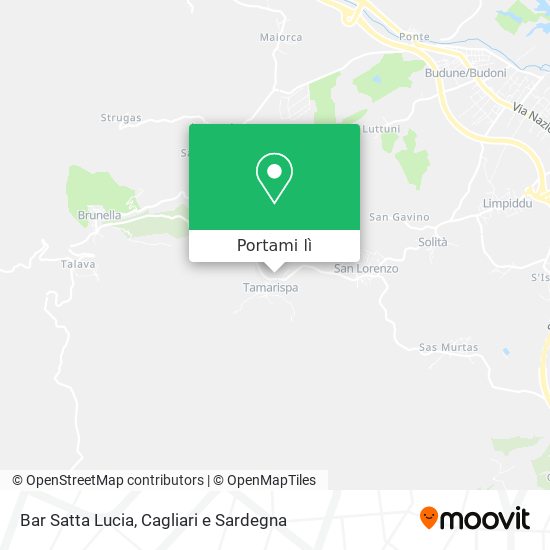 Mappa Bar Satta Lucia