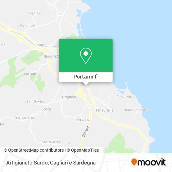 Mappa Artigianato Sardo