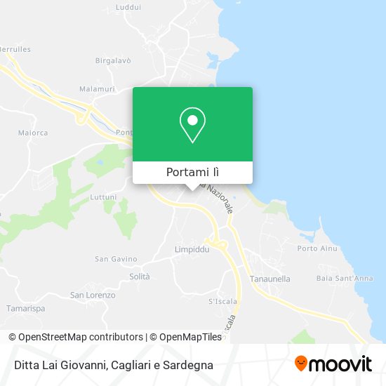 Mappa Ditta Lai Giovanni