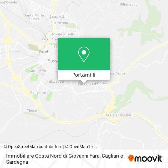 Mappa Immobiliare Costa Nord di Giovanni Fara