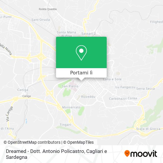 Mappa Dreamed - Dott. Antonio Policastro