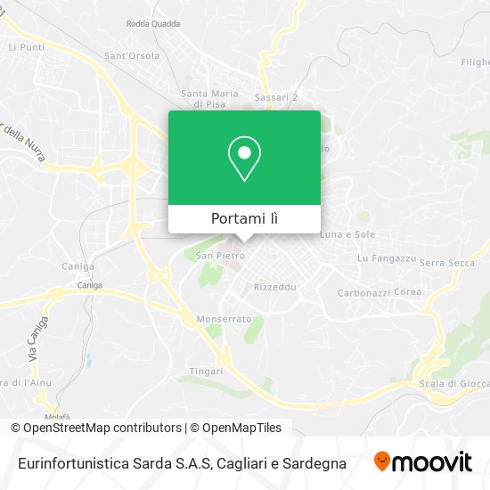 Mappa Eurinfortunistica Sarda S.A.S