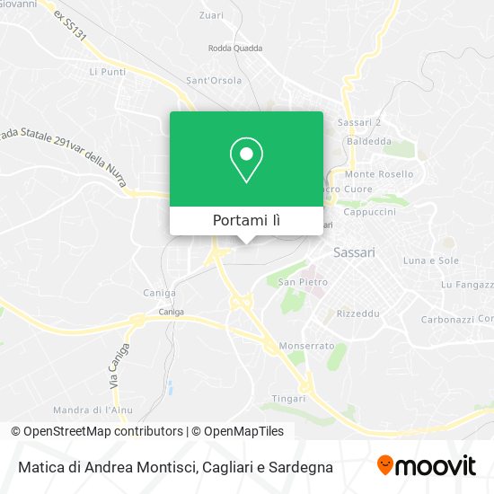 Mappa Matica di Andrea Montisci