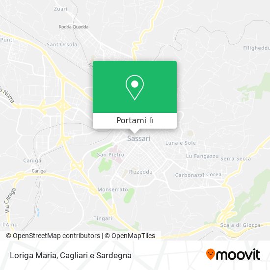 Mappa Loriga Maria