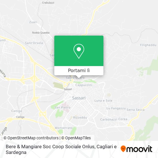 Mappa Bere & Mangiare Soc Coop Sociale Onlus