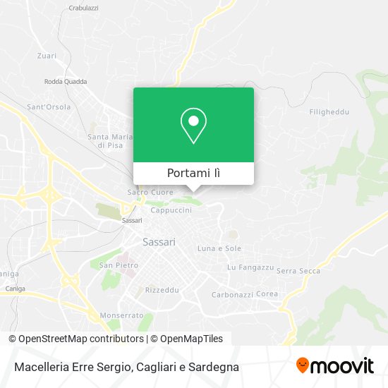 Mappa Macelleria Erre Sergio